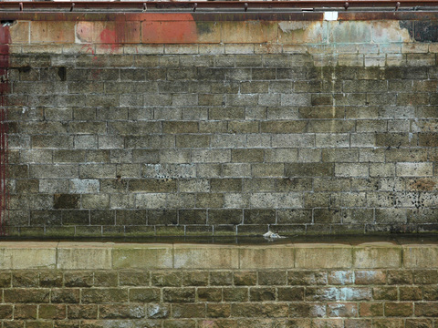  脏旧污垢外墙  文化石  砖墙 