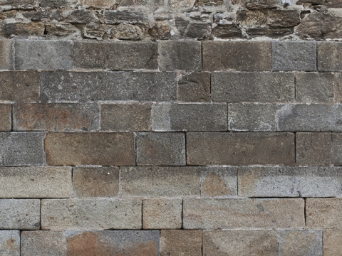  脏旧污垢外墙   文化石  砖墙 