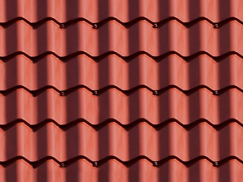  红色瓦片 