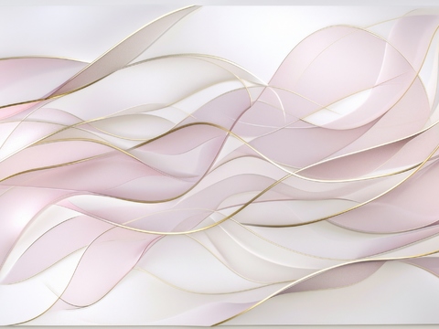  3D浮雕花卉背景墙 