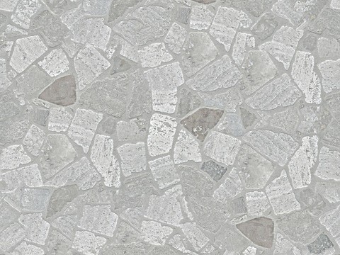  碎拼冰裂地面文化墙文化石 