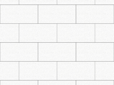  无缝白色花岗岩工字拼瓷砖 