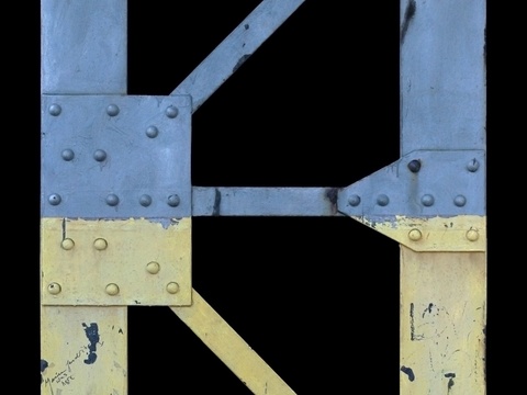  带螺栓金属 金属 