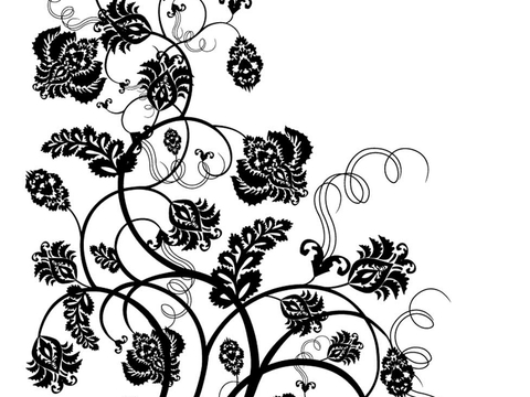  现代凹凸 黑白凹凸 装饰花纹 