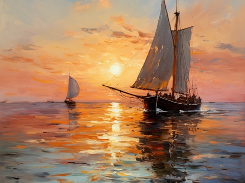  现代简约 装饰画 油画 壁画 抽象画 人物动物 卡通 