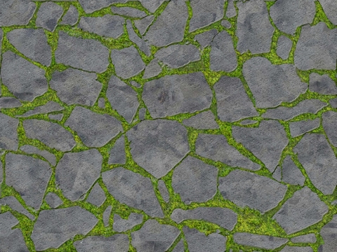  高清碎拼冰裂地面文化墙文化石 