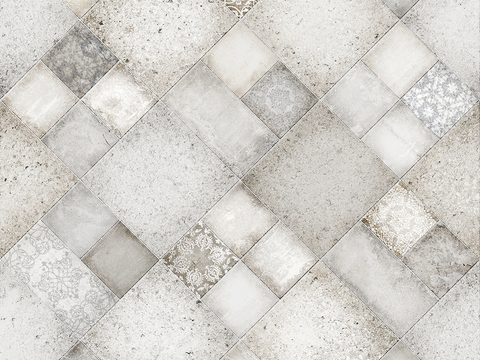  白色花岗岩地砖 