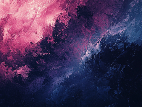  梦幻云彩科幻电视屏幕 