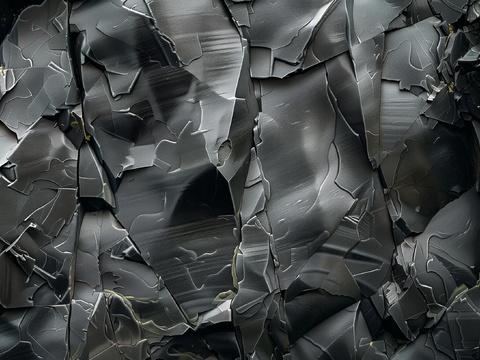  3D浮雕立体砖墙背景 