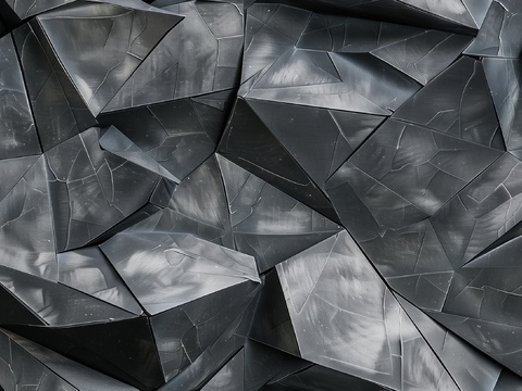  3D浮雕立体砖墙背景 