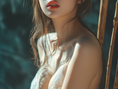  美女人物肖像挂画装饰画 