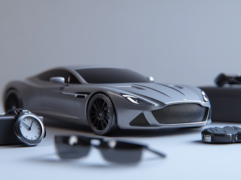  高级跑车赛车壁纸挂画 