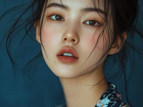  美女人物肖像挂画装饰画 