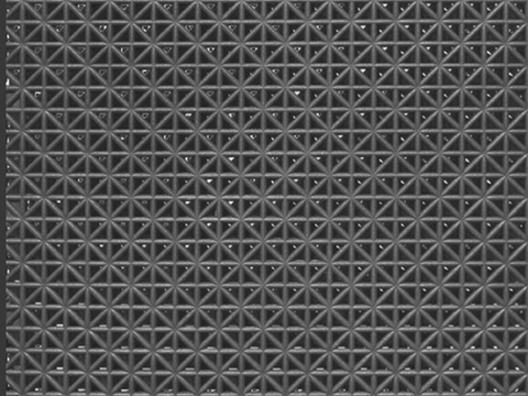  灰色无缝悬浮地板 