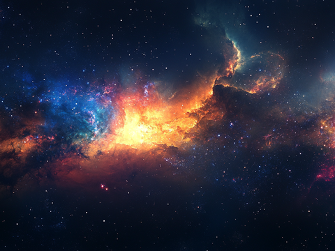 宇宙星空顶 银河系