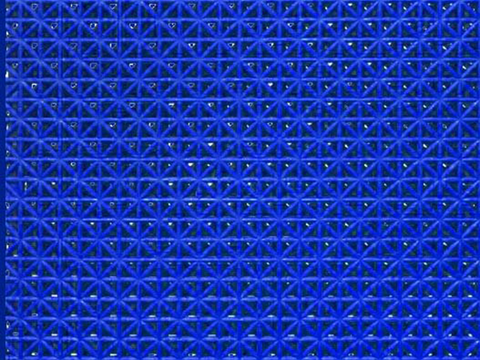  蓝色无缝悬浮地板 