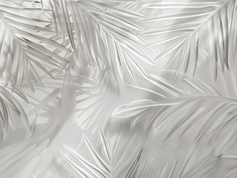  夹丝磨砂玻璃幕墙植物隔断 