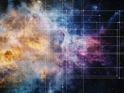 宇宙星空顶 银河系