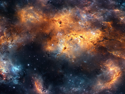  宇宙星空顶 银河系 