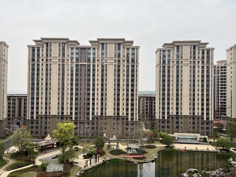 小区高层外景贴图 