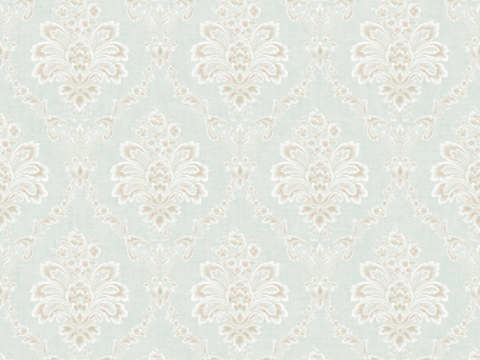  美式田园乡村风碎花壁纸壁布 