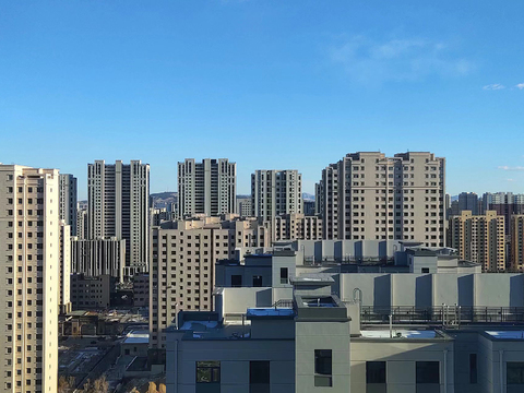  城市高层天空外景贴图 