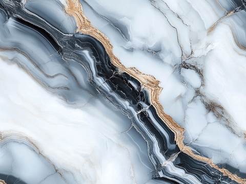  蓝色奢石大理石 