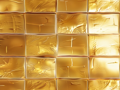  金属金箔黄金涂抹 