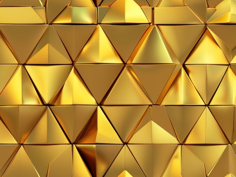  金属金箔黄金涂抹 