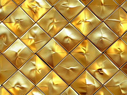  金属金箔黄金涂抹 