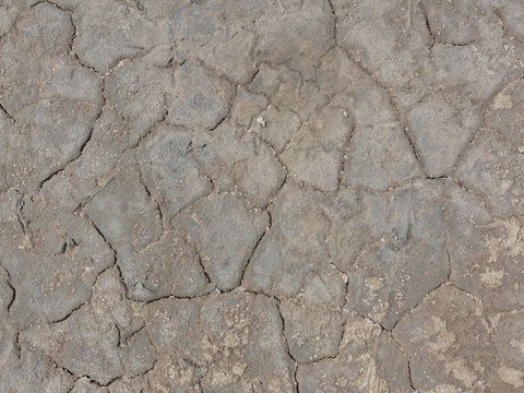  裂纹泥土地面 
