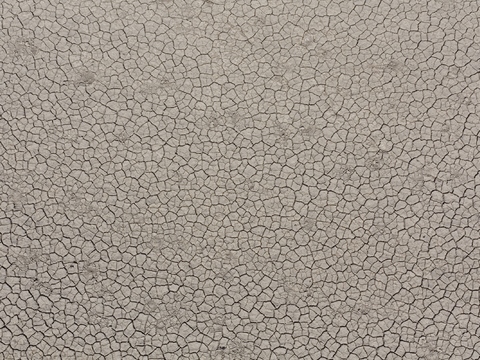  裂纹泥土地面 