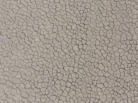  裂纹泥土地面 