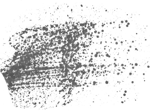  飞溅矩形水迹污垢 黑白凹凸 