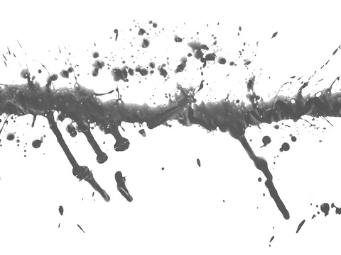  飞溅长方形水迹污垢 黑白凹凸 