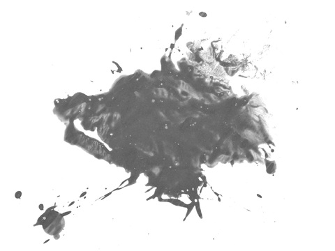  飞溅墨迹污垢 黑白凹凸 