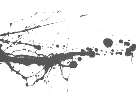  飞溅微小的水迹污垢 黑白凹凸 