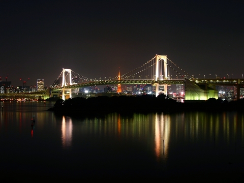  都市城市夜景 外景 
