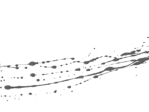  飞溅液滴形水迹污垢 黑白凹凸 