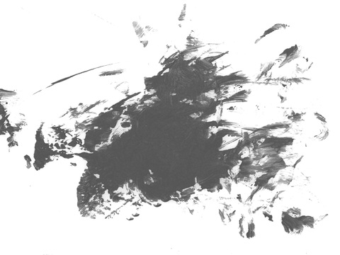  飞溅墨迹污垢 黑白凹凸 