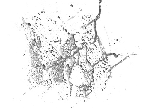  塑料上的水迹 黑白凹凸 