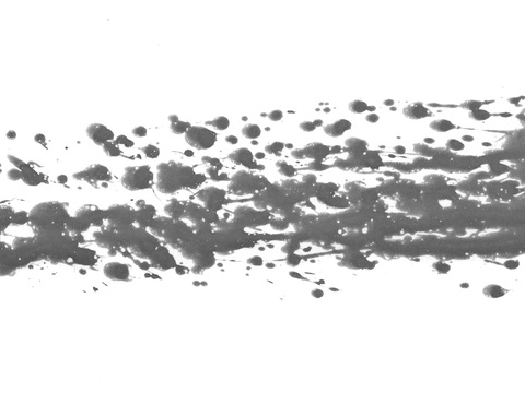  飞溅矩形水迹污垢 黑白凹凸 