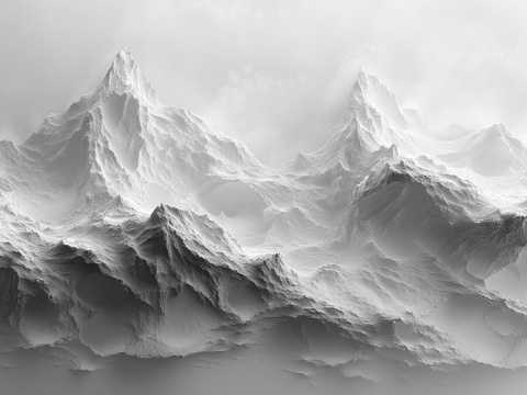  新中式山水国风背景 