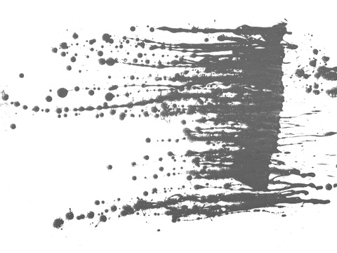  飞溅矩形水迹污垢 黑白凹凸 