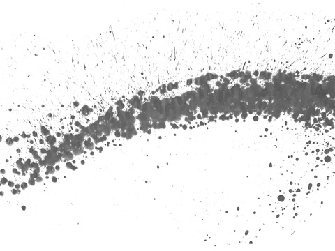  飞溅长方形水迹污垢 黑白凹凸 