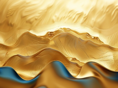  山水层叠山脉背景 