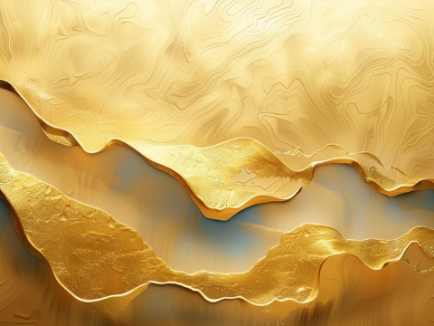  山水层叠山脉背景 