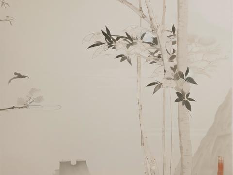  新中式壁纸壁画  中式壁纸壁画 