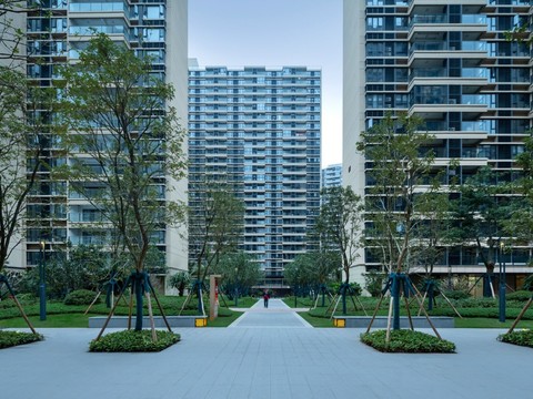  白天城市外景  外景贴图  环境贴图 