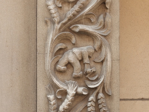  室外装饰边角  浮雕雕花 欧式浮雕雕花 